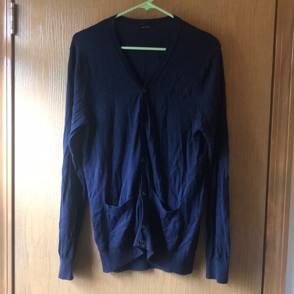 American Apparel navy cardigan - Picture 2 of 4